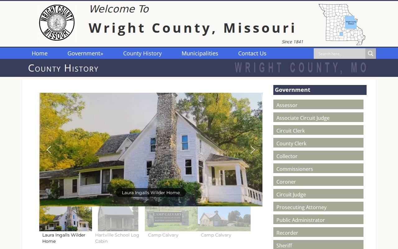 Wright County most wanted official county context